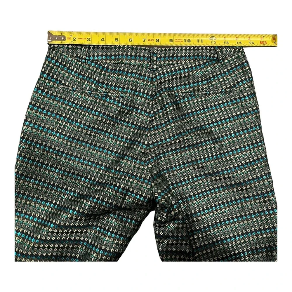 NWT Madewell Sessun Diana Essential‎ Slim Lined Plaid Trousers Size 36